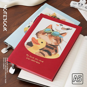HK Thick Original <strong>Color</strong> Illustration <strong>Notebook</strong> Book A5 Horizontal Line High Value Student Classroom <strong>Notes</strong> - Product Image 3