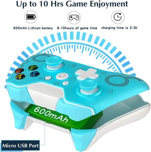 แผ่นเกมไร้สาย2.4G,จอยสติ๊ก Mando Manette สำหรับ Microsoft Xboxes One ตัวควบคุม Windows PC PS3 - Product Image 5