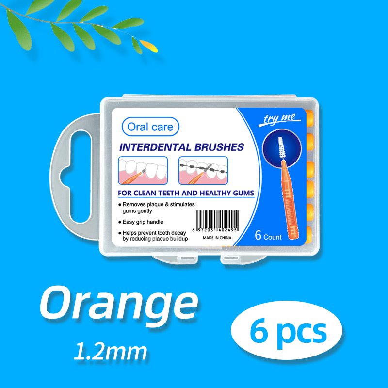 YFS004-Orange 1.2 - 6 pics par boîte avec crochet