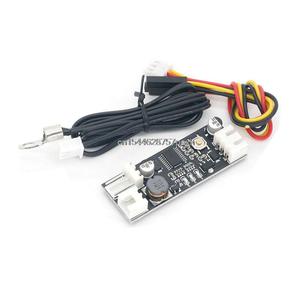 12V 0,8A DC PWM 2-3 Einzeldraht-Lüfter temperatur regelung Drehzahl regler gehäuse Computer-Rausch unterdrückung modul NTC B50K 3950
