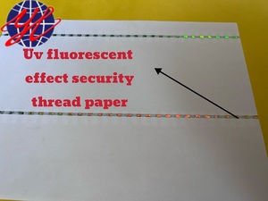 60g 75g 80g+ Security <strong>Paper</strong> With Security Thread for Stickers Label Bond Ballot Visa Made in China - Product Image 2