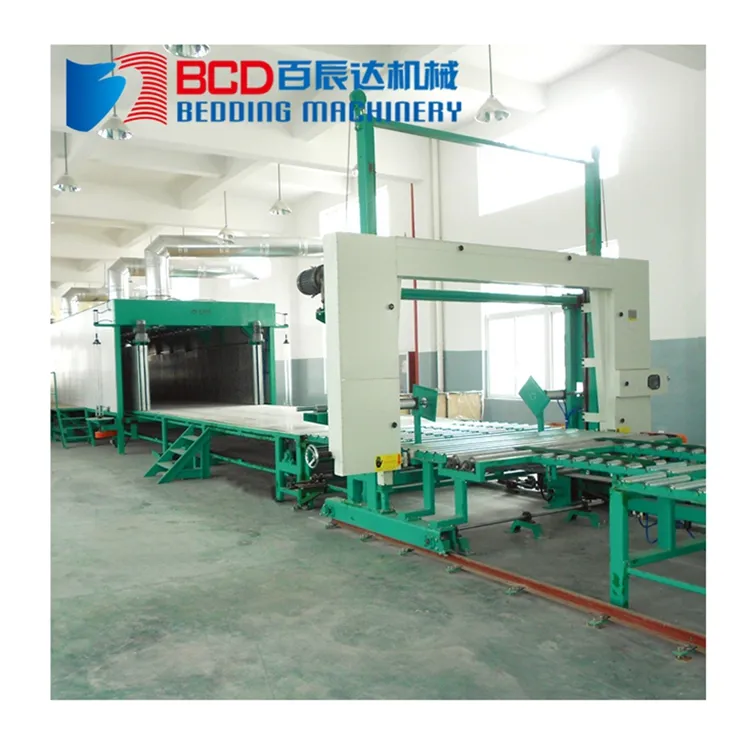 Complete continuous automatic foaming production line for mattress horizontal continous foaming machine