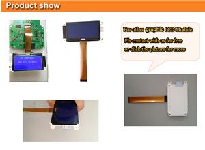 12864 Cog Lcd Display FPC 30pin SPI Interfaz ST7565R Controlador 128x64 Módulo de pantalla LCD