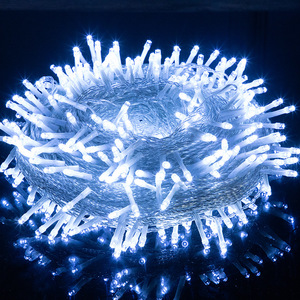 8 Mode Bright <strong>LED</strong> Rope <strong>Lights</strong> Multicolor Shatterproof <strong>String</strong> Lighting for Indoor/Outdoor Christmas Decor 10m for Tree Fence - Product Image 4