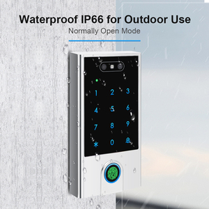 TT Lock Smart WiFi Door Fingerprint Lock,Waterproof IP66 <strong>Face</strong> Recognizetion <strong>Access</strong> <strong>Control</strong> <strong>System</strong> with Free Mobile Phone App - Product Image 4