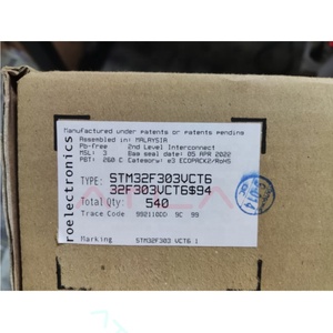 Stm32f303vct6 Stm32f303 St Mrocontroller Chip Mcu a 32 bit 100-lqfp con mroprocessori categoria Fpga - Product Image 1
