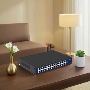 24 cổng PoE chuyển đổi mạng chuyển đổi với sức mạnh qua Ethernet (PoE) và 2 Gigabit Uplink ckd skd chấp nhận - Product Image 3