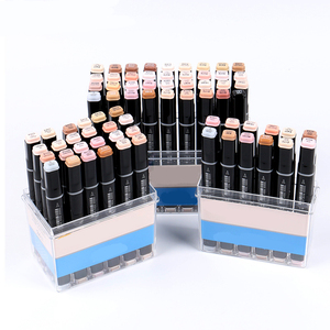 Werbe Twin Nib Skin Tones Farbe Fein und Meißels pitze Art Marker Pen für profession elle Zeichnung - Product Image 6