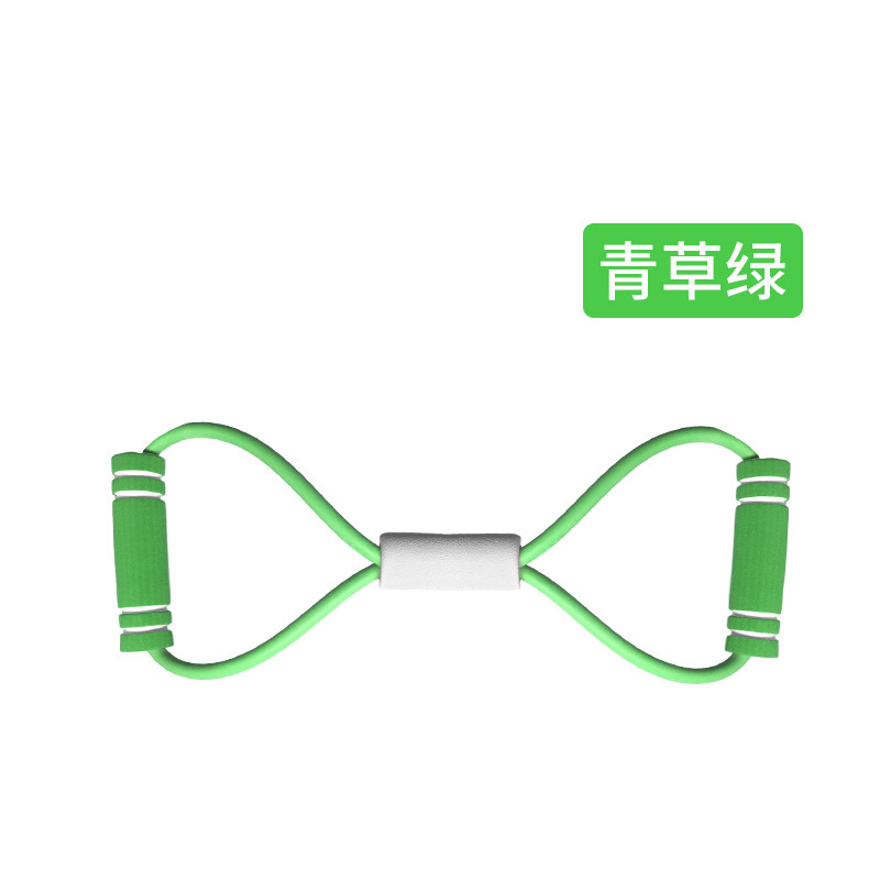Two-tone figure 8 green