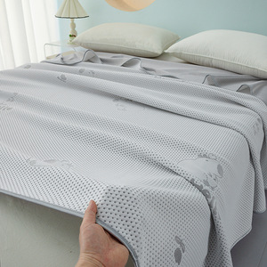 New Summer Jacquard Quilt Solid Color Class <strong>Doudou</strong> Cool Washable and Skin-Friendly Air Conditioning Comfort for Home Use - Product Image 2