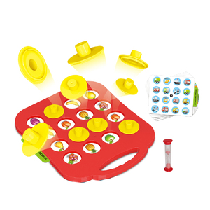 20のテーマを持つ魅力的な教育認識オブジェクトおもちゃプラスチックメモリゲーム - Product Image 1
