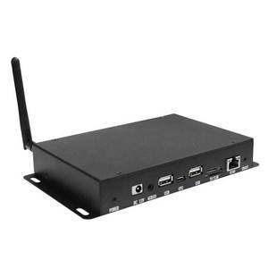 Рекламный Full HD Android облачный сетевой медиаплеер с программным обеспечением CMS Media Player Box для LCD Digital Signage