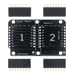 Bread board Expansion Shield Pin Lithium batterie/Double Socket Dual Base Shield Für WeMos D1 Mini ESP8266 Diy D1 Erweiterungs karte - Product Image 2