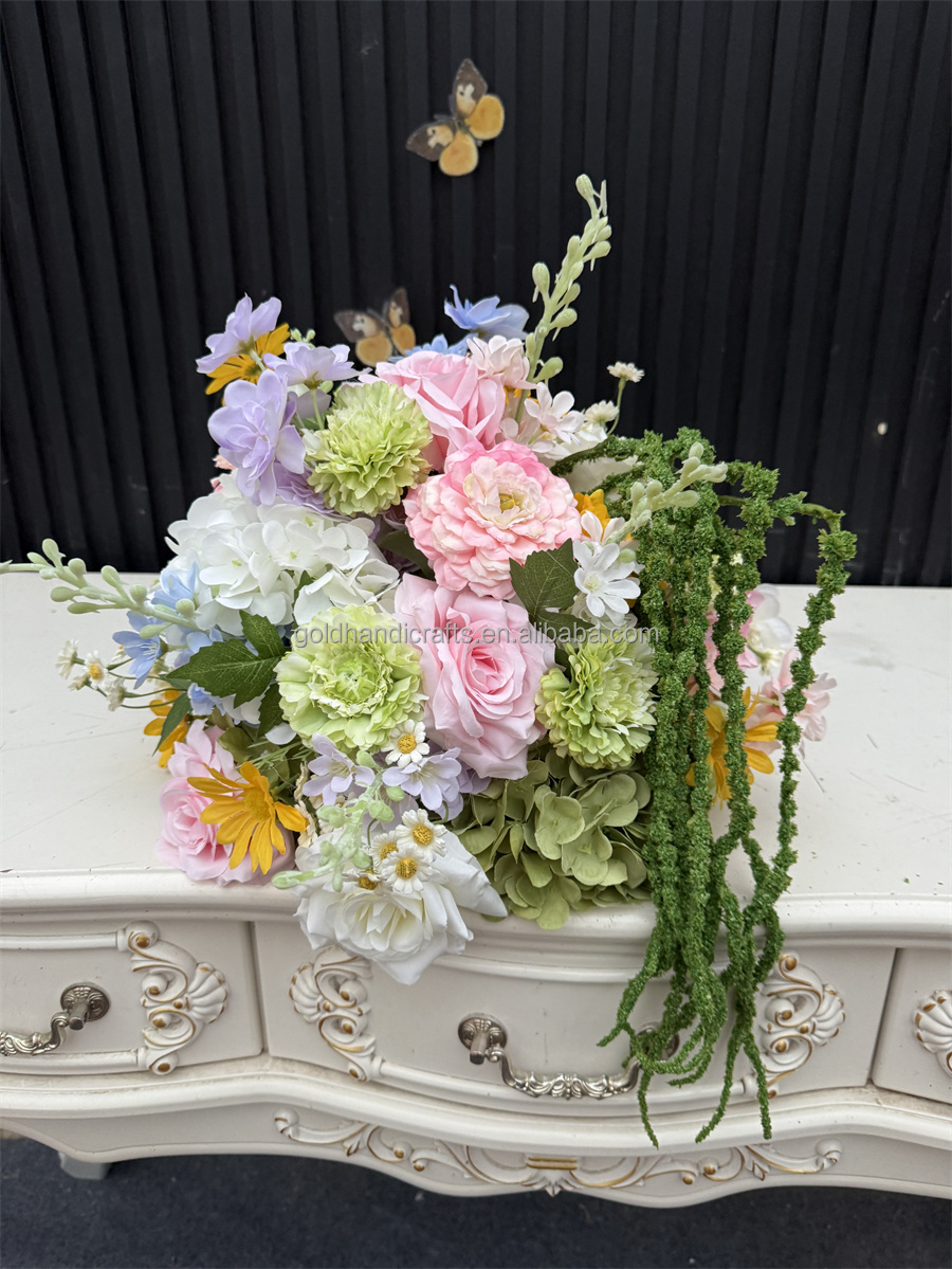 pink green flower ball 30cm A