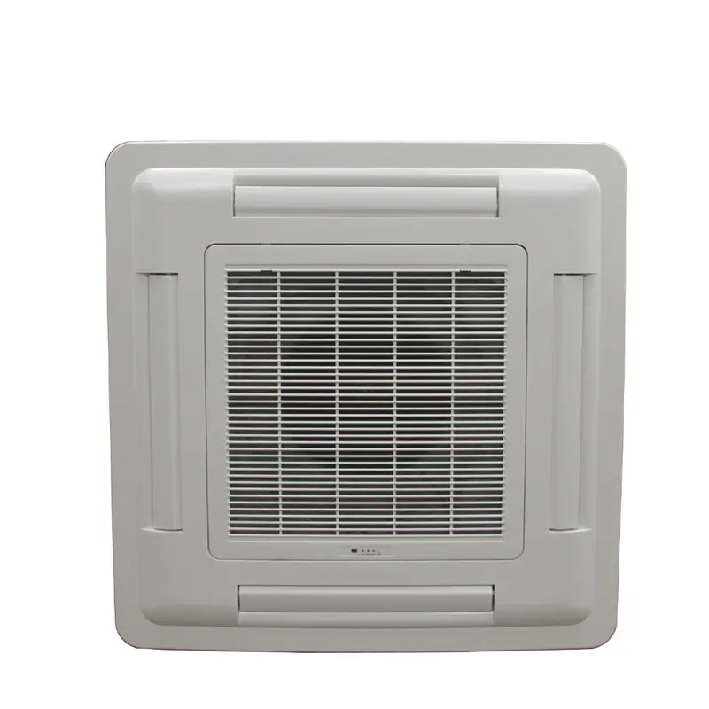 High Efficiency 2 Pipe 4 Way FCU Chilled Water Air Conditioner Cassette Duct Type Fan Coil Unit