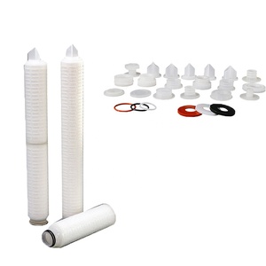 Абсолютная фильтрация высокой скорости потока 10 ''0.1um Nylon66 гофрированный фильтр-картридж для окончательной фильтрации жидкости - Product Image 6
