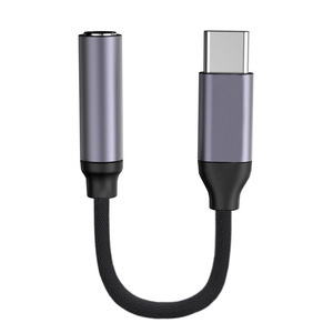 <strong>2</strong> in <strong>1</strong> Usb Type C Fast Charging 3.5Mm Jack Earphone <strong>Audio</strong> Aux Connector Double Type-C <strong>Adapter</strong> Type-c to 3.5mm - Product Image 1