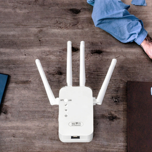 Igrentech Draadloze <span class=keywords><strong>Wifi</strong></span> Repeater Extender Dual Merk 2.4G 5Ghz Ac 1200Mbps 60-80M Dekking Wi-Fi Versterker Signaalbooster - Product Image 3