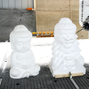 Z轴高度360度旋转3d木雕5轴数控路由器雕刻机1530 5轴雕刻机 - Product Image 3