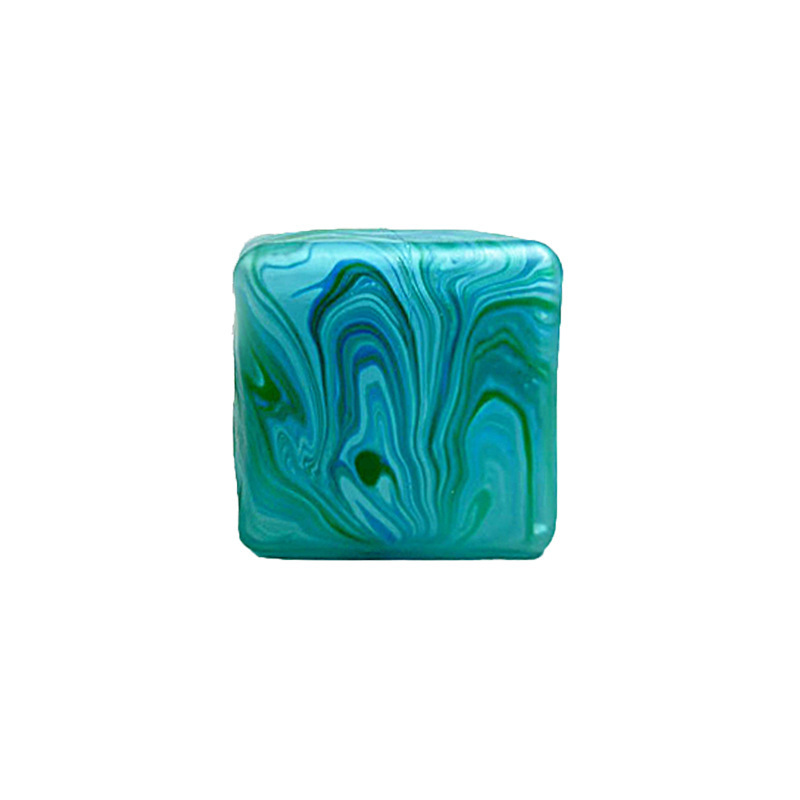 Cube de maltose vert de 3 cm