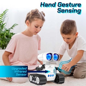Smart telecomando Robot giocattolo Gesture Sensing RC Walkie talkie programmazione danza ambulante Robot con musica mutevole occhi a LED - Product Image 4