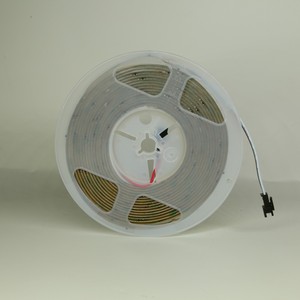 ウォームホワイト超明るい<span class=keywords><strong>CCT</strong></span>フレキシブルサプライヤー480 <span class=keywords><strong>LED</strong></span>スマートRgb 12v <span class=keywords><strong>24v</strong></span> Rgbic屋外防水Cob <span class=keywords><strong>Led</strong></span>ストリップライト