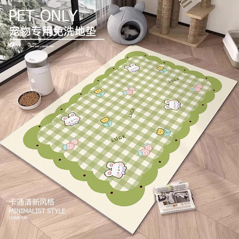Green Grid Rabbit