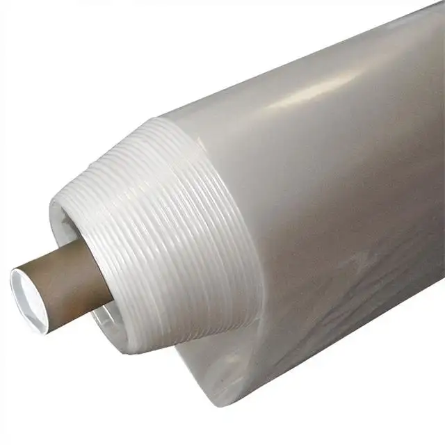 Pellicola di plastica per serra in tessuto rinforzato con copertura in serra intrecciata da 200 micron trattata UV