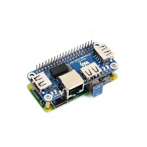 Original <strong>Raspberry</strong> <strong>Pi</strong> 4/Zero W <strong>USB</strong> to Ethernet RJ45 <strong>USB</strong> HUB Splitter ETH/<strong>USB</strong> HUB HAT integrated circuits IC chip