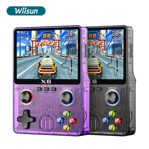 J X6ハンドヘルドゲームコンソールクラシックレトロビデオテレビゲームコンソール10000ゲームデュアル3DジョイスティックWi-Fi通信 - Product Image 2