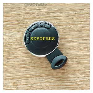 Car Key Smart Cover 3 botones Smart Remote Cover sin logotipo con llave de emergencia Fo para B-mw Shell Key - Product Image 5