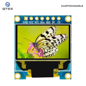 0,95 Zoll PMOLED Mini OLED Monitor-Bildschirm platine 96x64 Pixel Farbe 7-poliges I2C-Anzeigemodul für Arduino Raspberry Pi