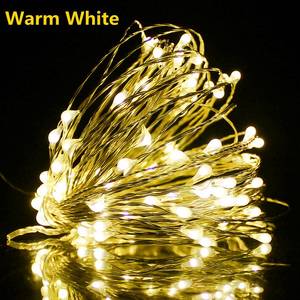 Guirnalda de luces Led con Control remoto, resistente al agua, cable de cobre, con temporizador, 5M, 10M, 20M - Product Image 3