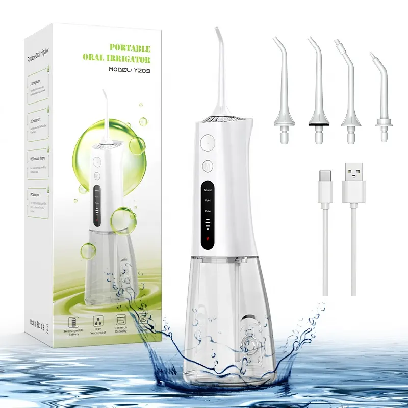 Flosser Draagbare Oplaadbare Reis Tandheelkundige Lucht Elektrische Flosser Mini Handheld Draadloze Power Mondelinge Water Irrigator Tanden Reiniger