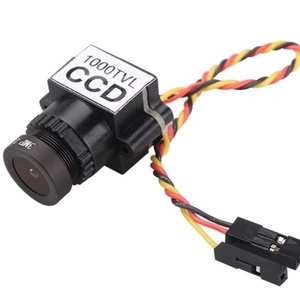 用于RC无人机的高压1000线迷你FPV高清摄像机NTSC/PAL可切换5V-20V版本塑料1080p无人机摄像机电池 - Product Image 2