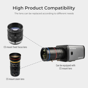 Professional Industrial HD-SDI Video <strong>Cameras</strong> with Auto Iris Zoom Lens for HDMI Output 1080p 50fps 60fps Support CCTV Application - Product Image 5