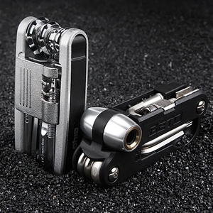 מיני תיקון כיס קיפול כלי קיפול ערכת אופניים כלי תיקון ערכת כלי אופניים אופניים - Product Image 2