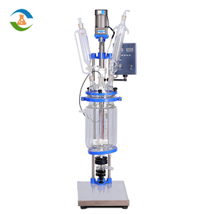 Reator de vidro de agitação à vácuo, 5l laboratório - Product Image 1