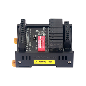Amsamotion R485 Modbus RTUデータ収集モジュール8DI 8DOリレー出力PLC PAC & 専用コントローラーAI/AO - Product Image 4