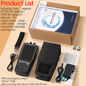Handheld Optical Fiber Cable Tester 60km Range 1550nm Breakpoint Detector Power Meter OTDR for <strong>Network</strong> Use Supports <strong>TCP</strong> GPRS - Product Image 6