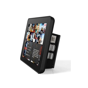Caliente Raspberry Pi 7 pulgadas LCD pantalla táctil caso negro para Raspberry PI 3B/3B + pantalla táctil componente electrónico - Product Image 1