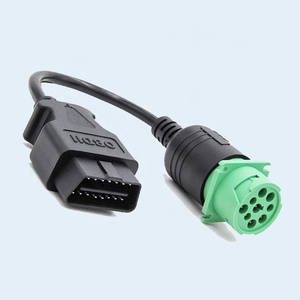 Cummins OBD2 16-Pin auf J1939 9-Pin Adapterkabel Schwerlast-LKW-Motor-Analysegerät Diagnosewerkzeug - Product Image 1