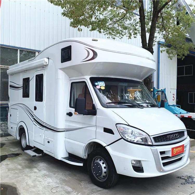 Di alta Qualità I-VECO 6 Ruote Mobile Camper Caravan RV Camper Auto Per La Vendita
