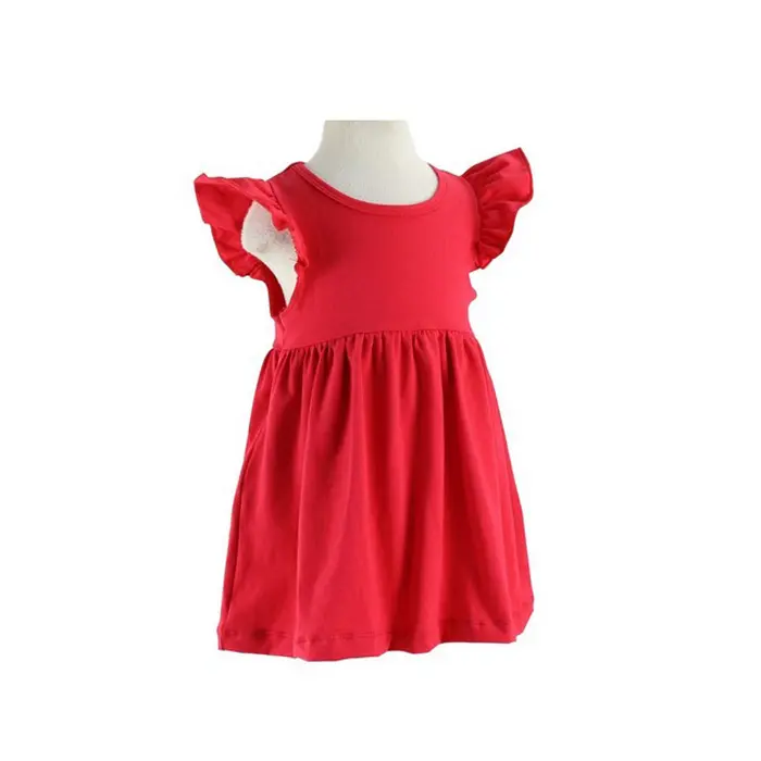 Pari Dress For Baby Girl - Kids Girls Nice Feel Back To School Pinafore Maxi In Flamingo With Great Pearl Ruffle Details