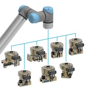 Schunk-Greifer für Universal roboter Cobot UR20 Kol labor ativer Roboterarm zum CNC-Be-und Entladen des Kommission ier roboters - Product Image 2