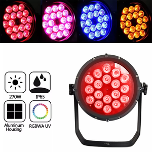 Best Popular Dj Par Can Stage Light Dmx Lighting IP65 18*10w <strong>Led</strong> Waterproof Wash Par Light - Product Image 2