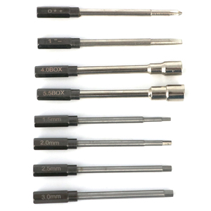 Pocket 8 in 1 Screwdriver <strong>Rc</strong> Tools <strong>Kit</strong> for <strong>RC</strong> Car Drone Plane Hex Socket Hexagon 0#+ 1#- H1.5 H2.0 H2.5 H3.0 4.0Box 5.5Box - Product Image 2