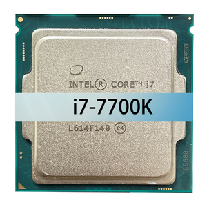 Para Intel Core I7 7700K LGA 1151 4,2 GHz Quad-Core Eight-Thread 8M 91W Procesador Nuevo para computadora de juegos de escritorio - Product Image 1
