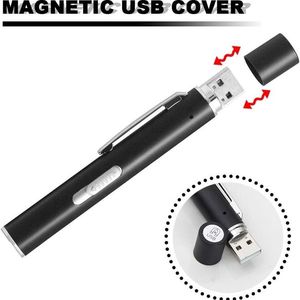 3 в 1 лазерная указка USB зарядка 395nm ультрафиолетовый фонарик и лазер для кошек Многофункциональный черный свет Магнитный задний Чехол - Product Image 4