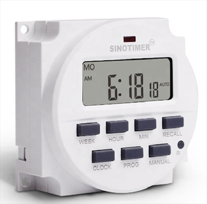 TM618N 110V 220V AC 7 Tage programmier barer Timer-Schalter mit gelistetem Relais im Inneren und Countdown-Zeit funktion - Product Image 3